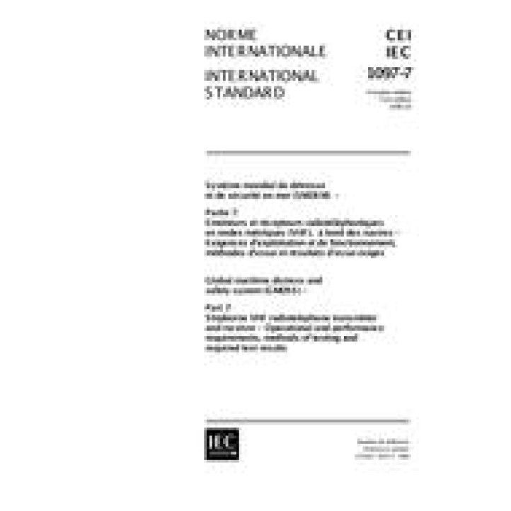 IEC 61097-7 Ed. 1.0 b PDF