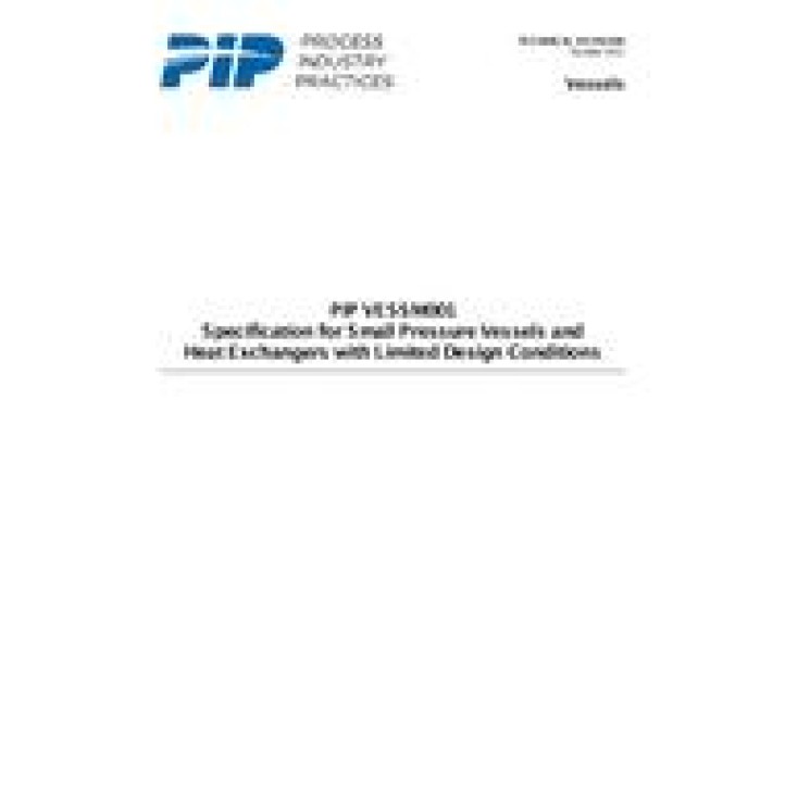 PIP VESSM001 PDF