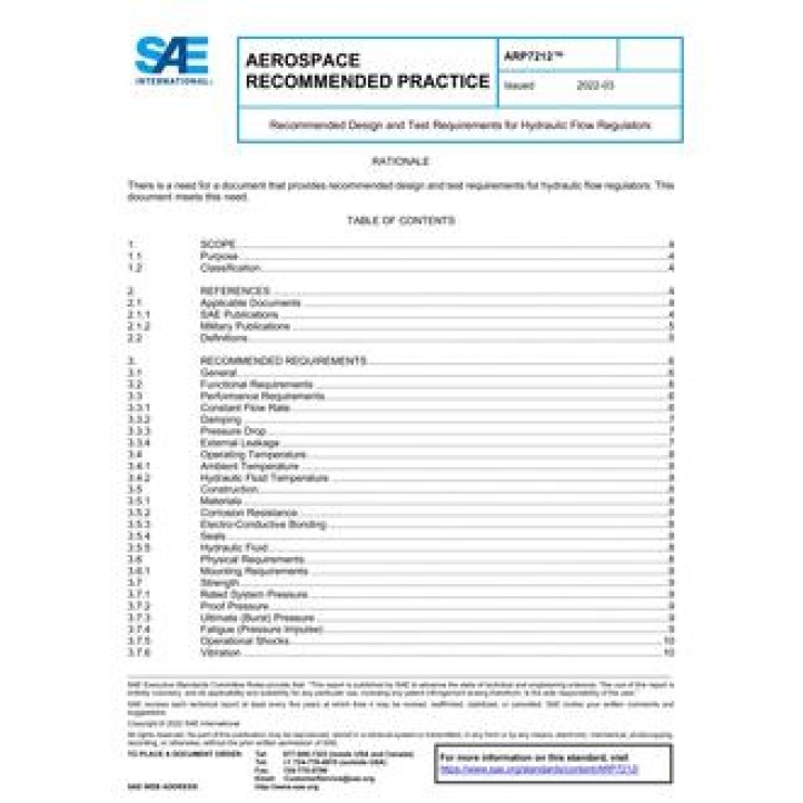 SAE ARP7212 PDF