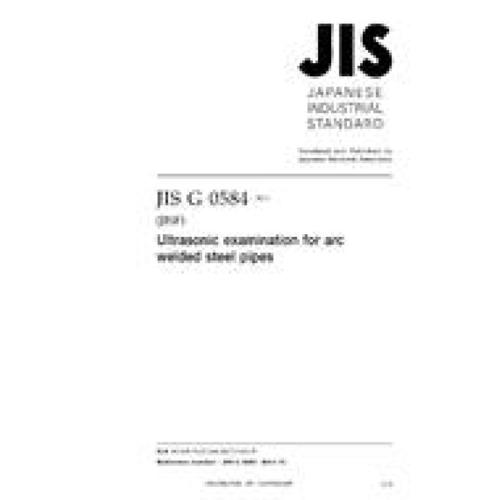 JIS G 0584 PDF