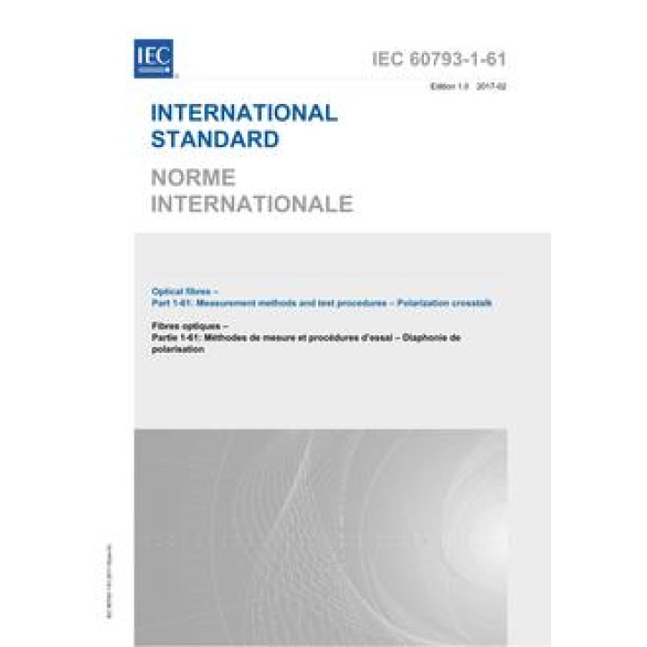 IEC 60793-1-61 Ed. 1.0 b PDF