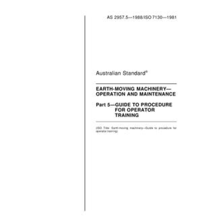 AS 2957.5 PDF