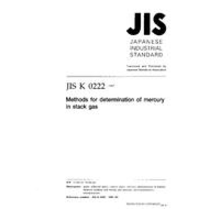 JIS K 0222 PDF