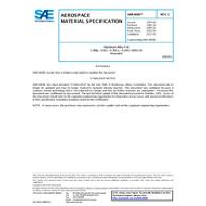 SAE AMS4009C PDF