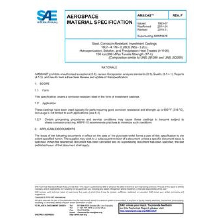 SAE AMS5342F PDF