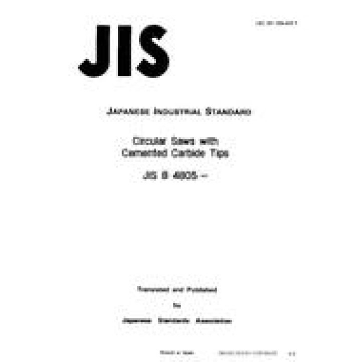 JIS B 4805 PDF