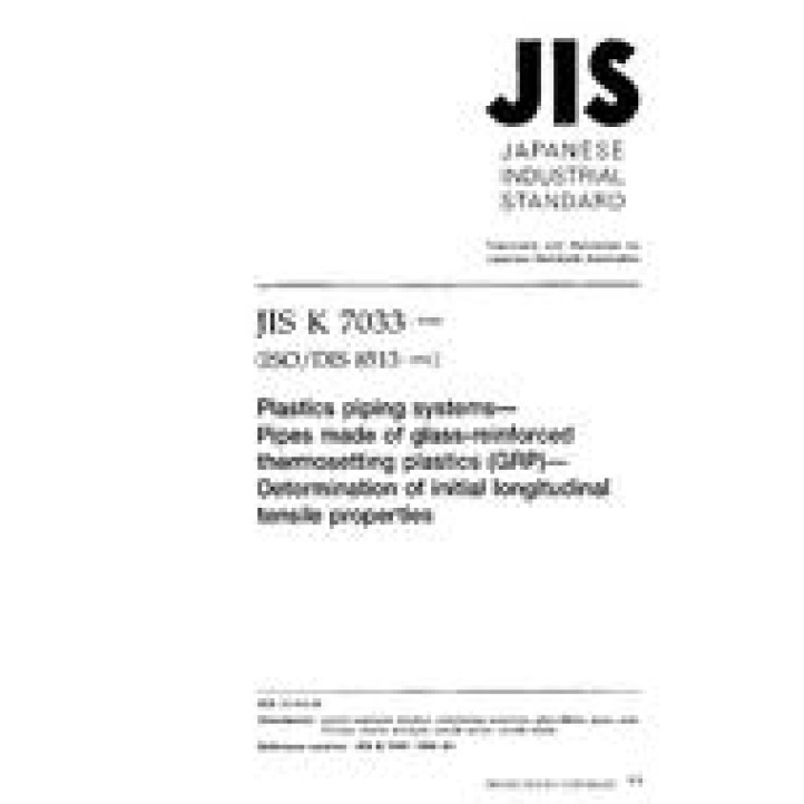 JIS K 7033 PDF