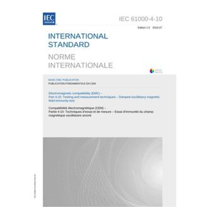 IEC 61000-4-10 Ed. 2.0 b PDF