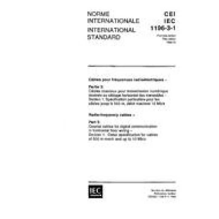 IEC 61196-3-1 Ed. 1.0 b PDF