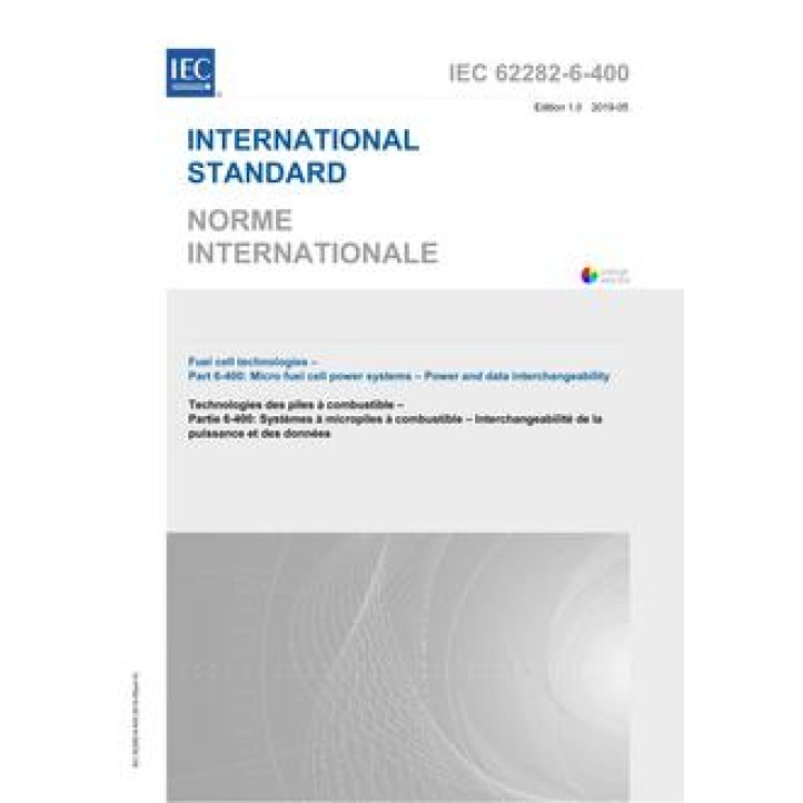 IEC 62282-6-400 Ed. 1.0 b PDF