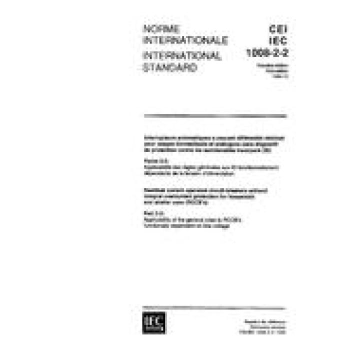 IEC 61008-2-2 Ed. 1.0 b PDF