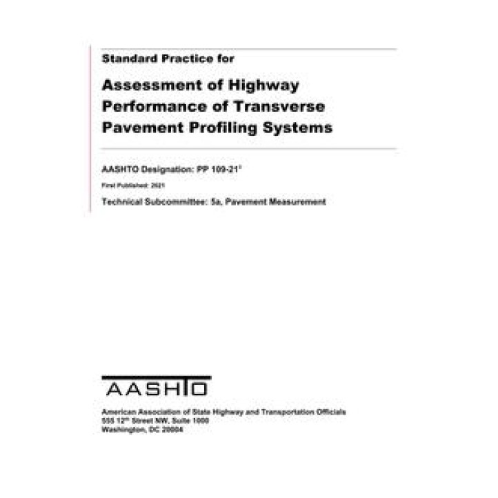 AASHTO PP 109 PDF