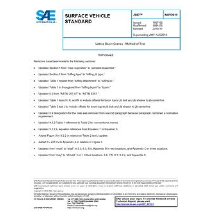 SAE J987 PDF