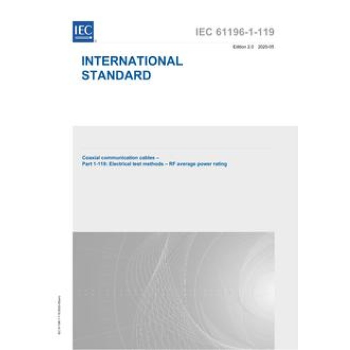 IEC 61196-1-119 Ed. 2.0 en PDF