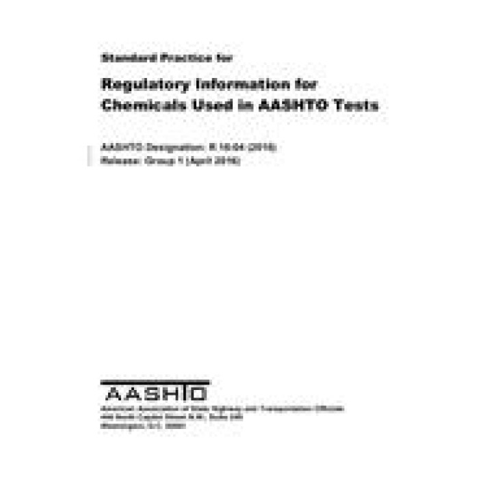 AASHTO R 16 PDF