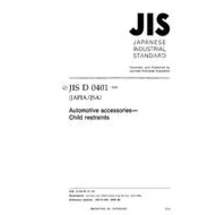 JIS D 0401 PDF