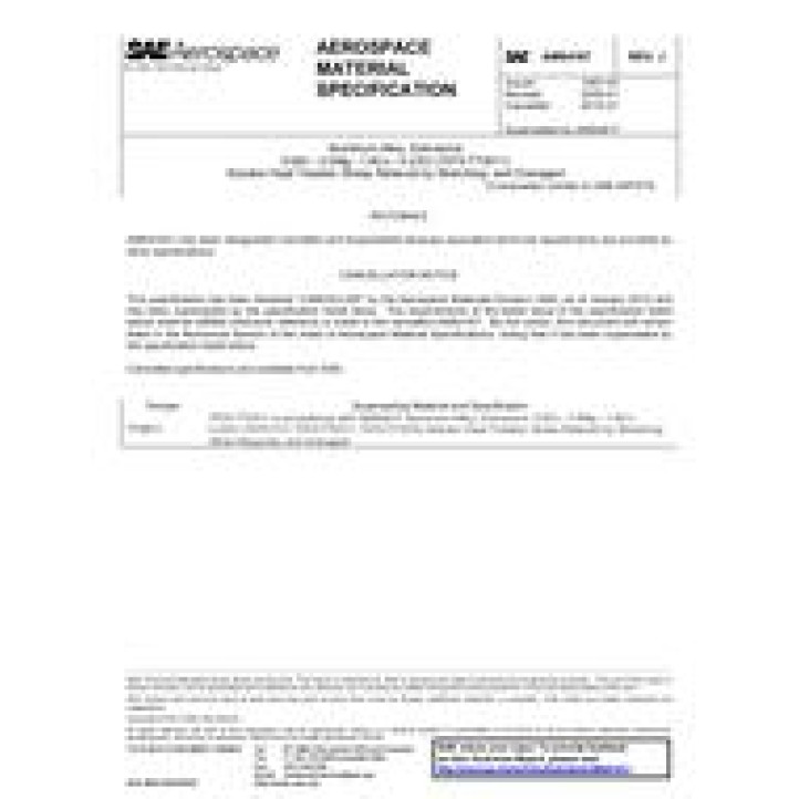 SAE AMS4167J PDF