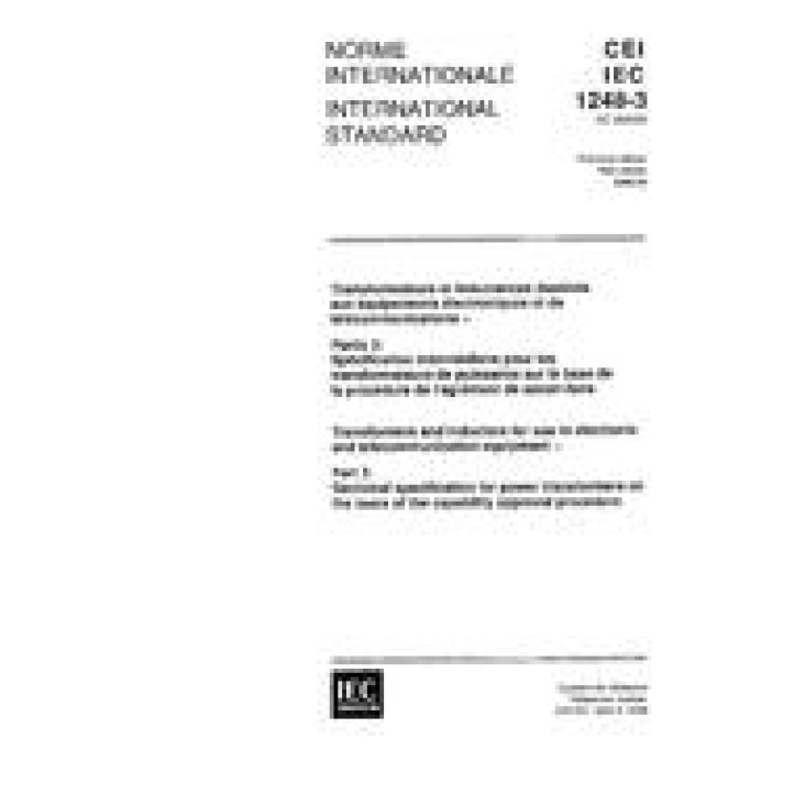 IEC 61248-3 Ed. 1.0 b PDF