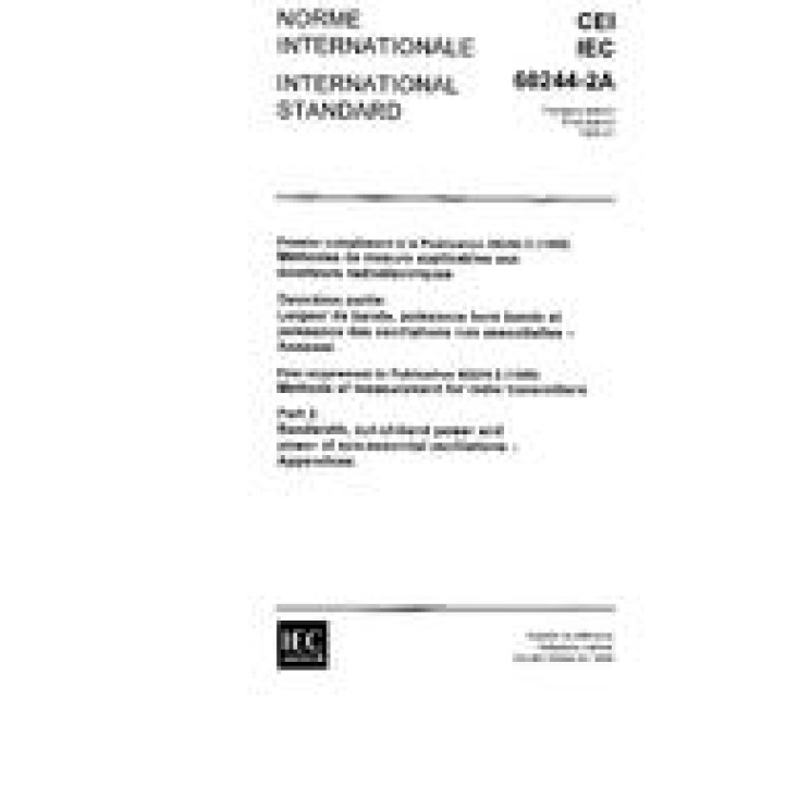 IEC 60244-2A Ed. 1.0 b PDF