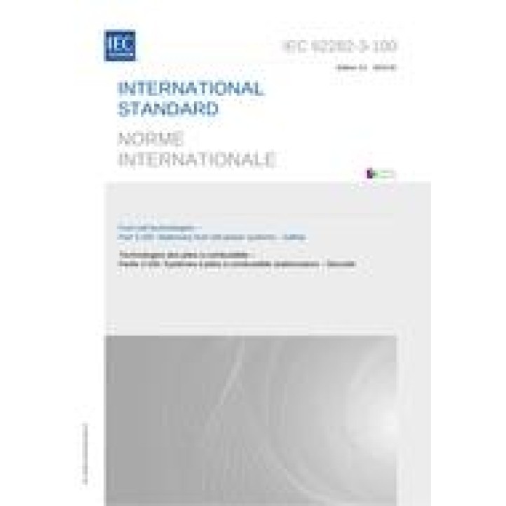 IEC 62282-3-100 Ed. 2.0 b PDF