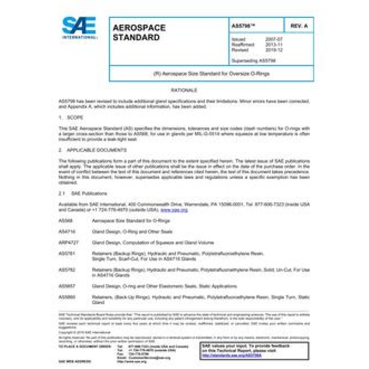 SAE AS5798A PDF