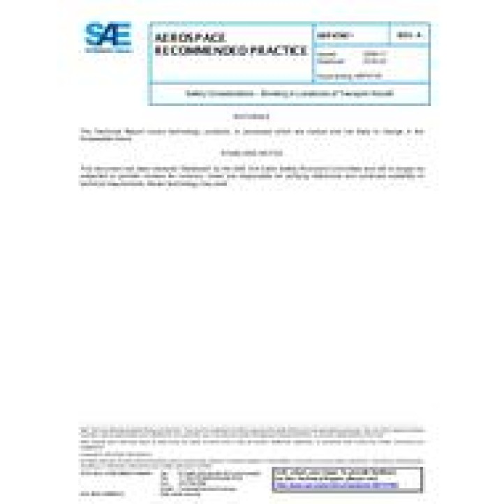 SAE ARP4740A PDF