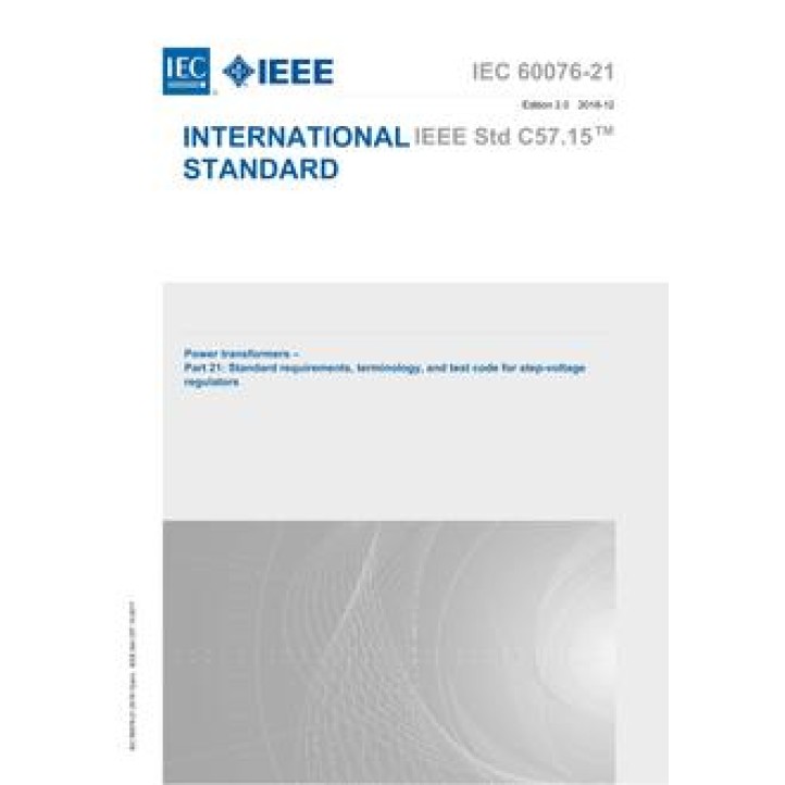 IEC 60076-21 Ed. 2.0 en PDF