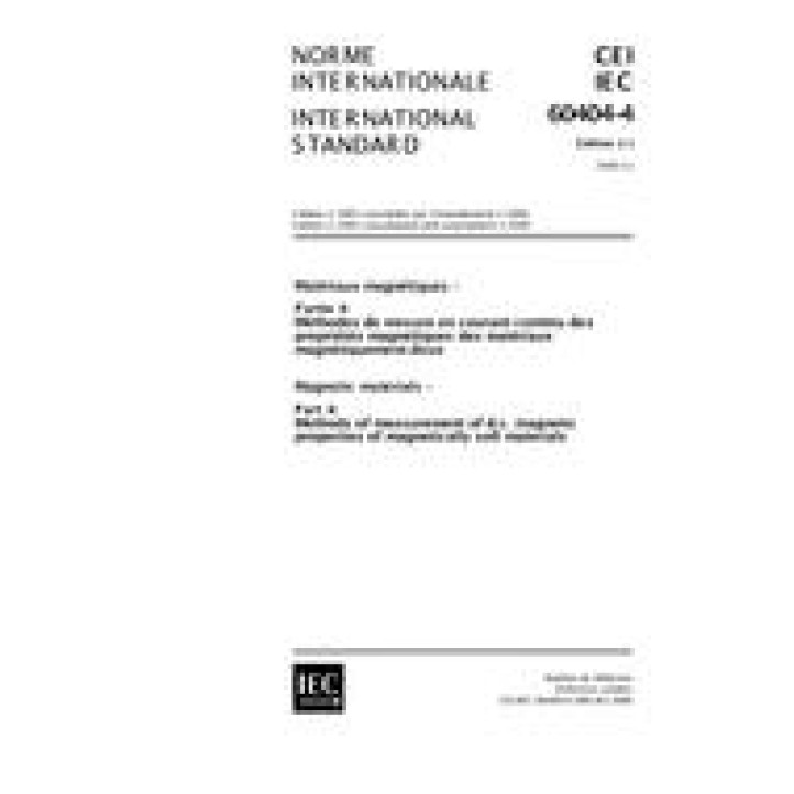 IEC 60404-4 Ed. 2.1 b PDF