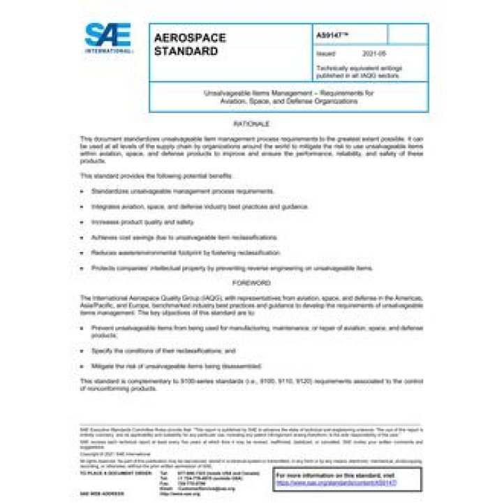 SAE AS9147 PDF