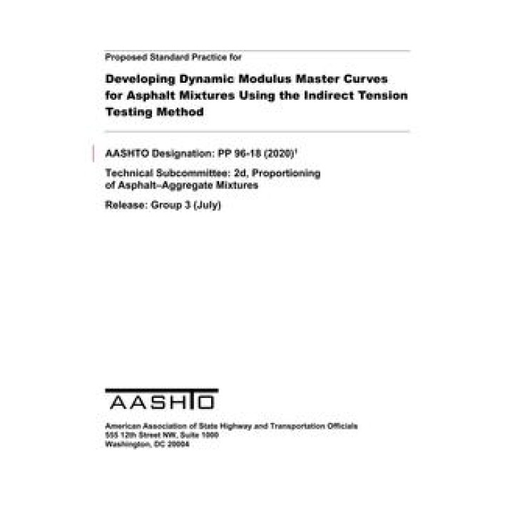 AASHTO PP 96 PDF