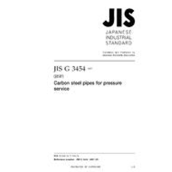 JIS G 3454 PDF