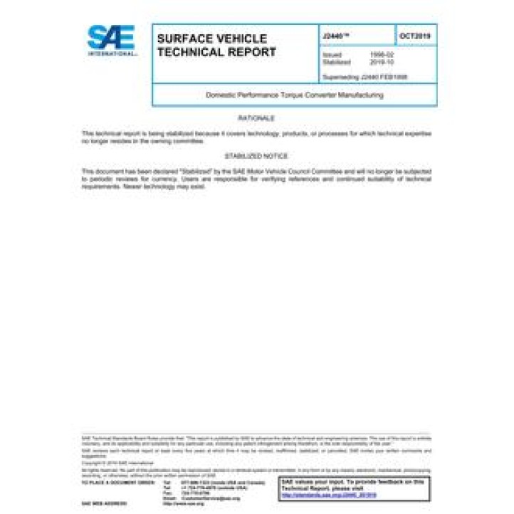 SAE J2440 PDF