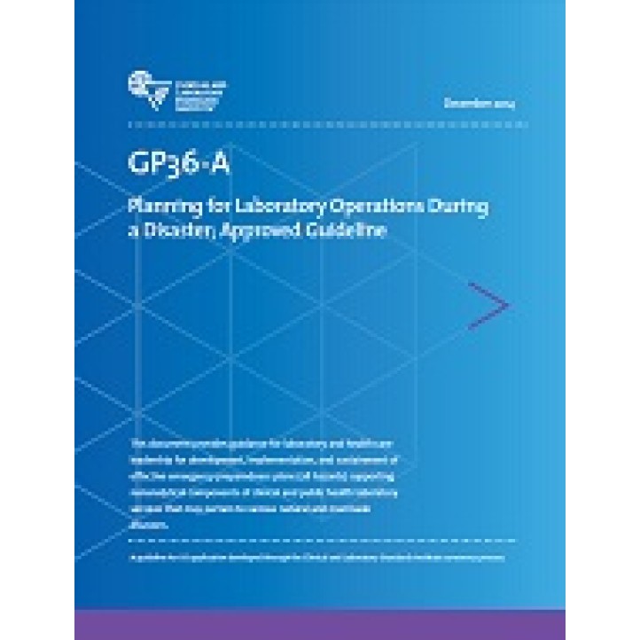 CLSI GP36-A (R2019) PDF