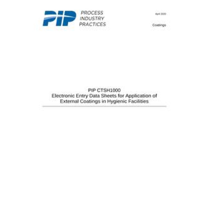 PIP CTSH1000 EEDS PDF