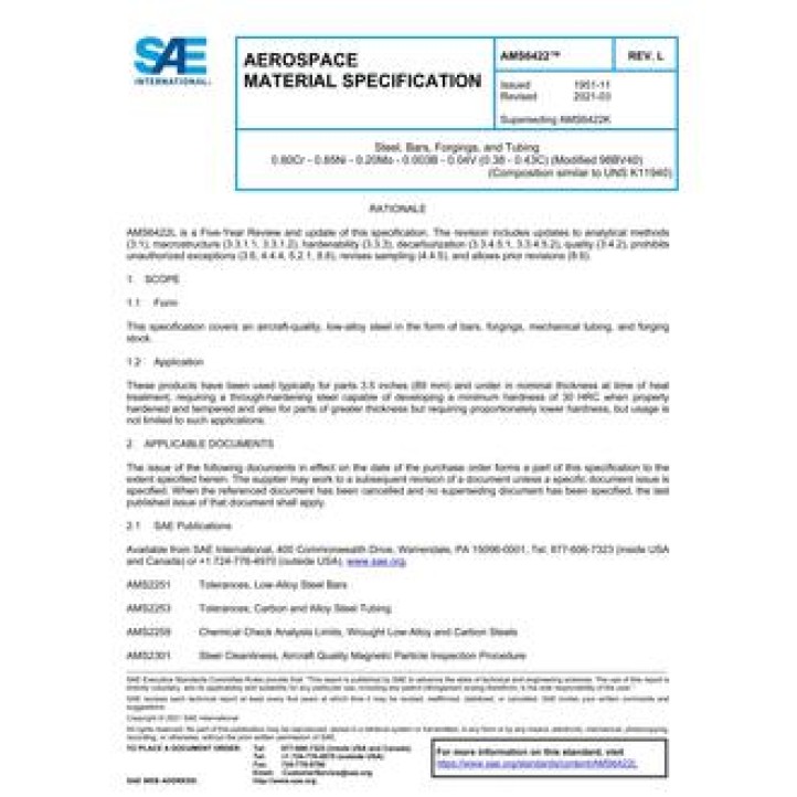 SAE AMS6422L PDF