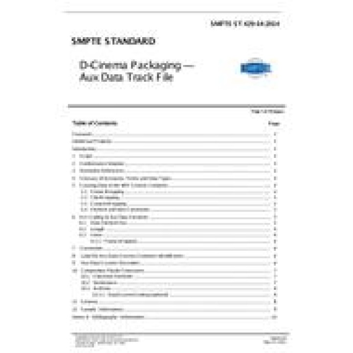 SMPTE ST 429-14 PDF