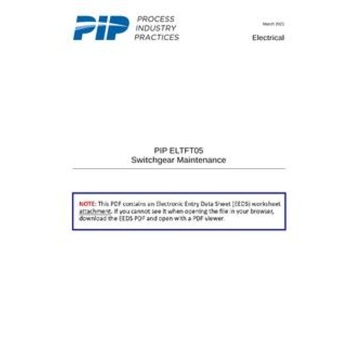 PIP ELTFT05 EEDS PDF