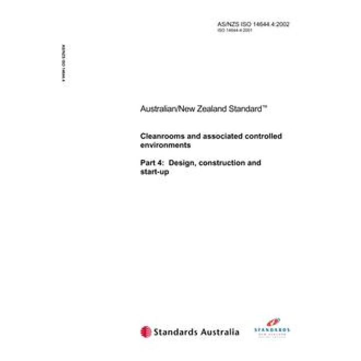 AS/NZS ISO 14644.4 PDF