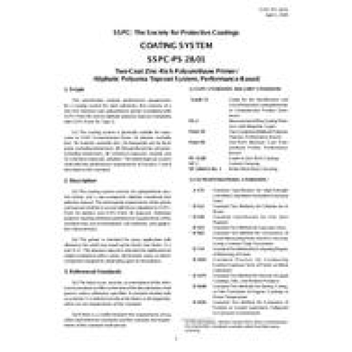 SSPC PS 28.01 PDF