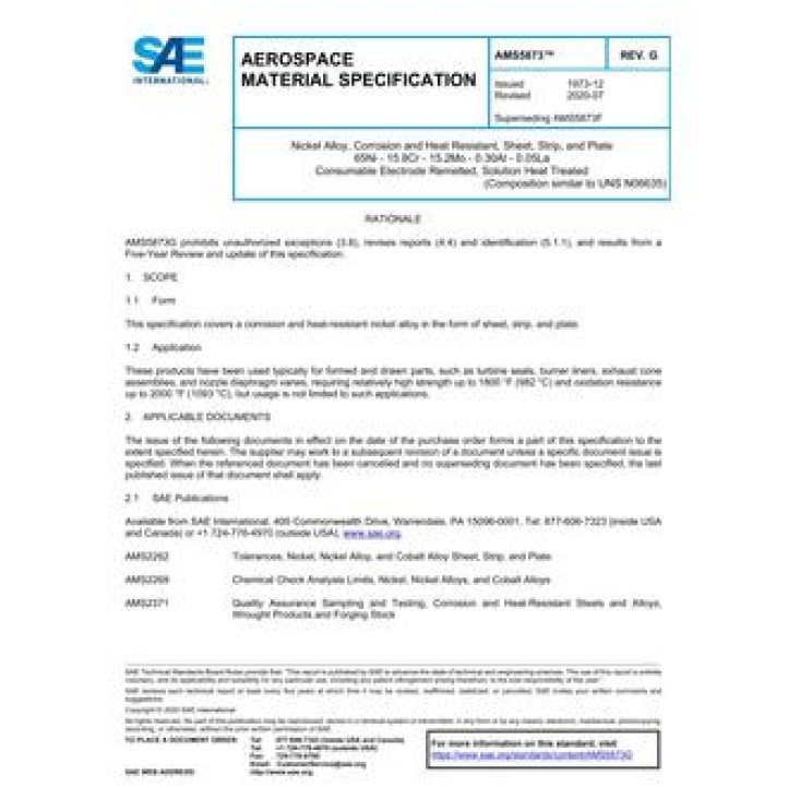 SAE AMS5873G PDF