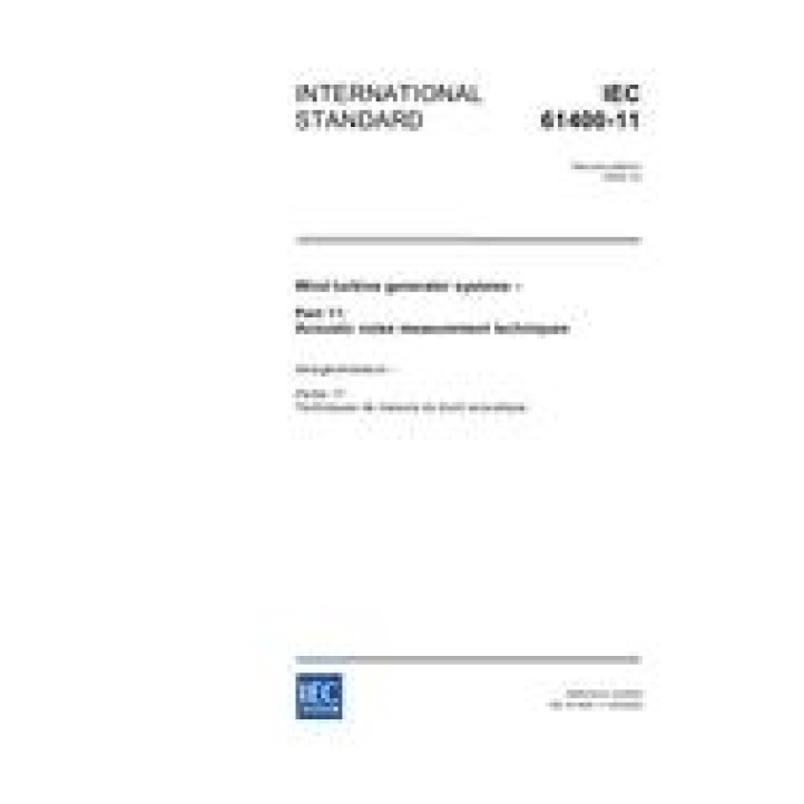 IEC 61400-11 Ed. 2.0 en PDF