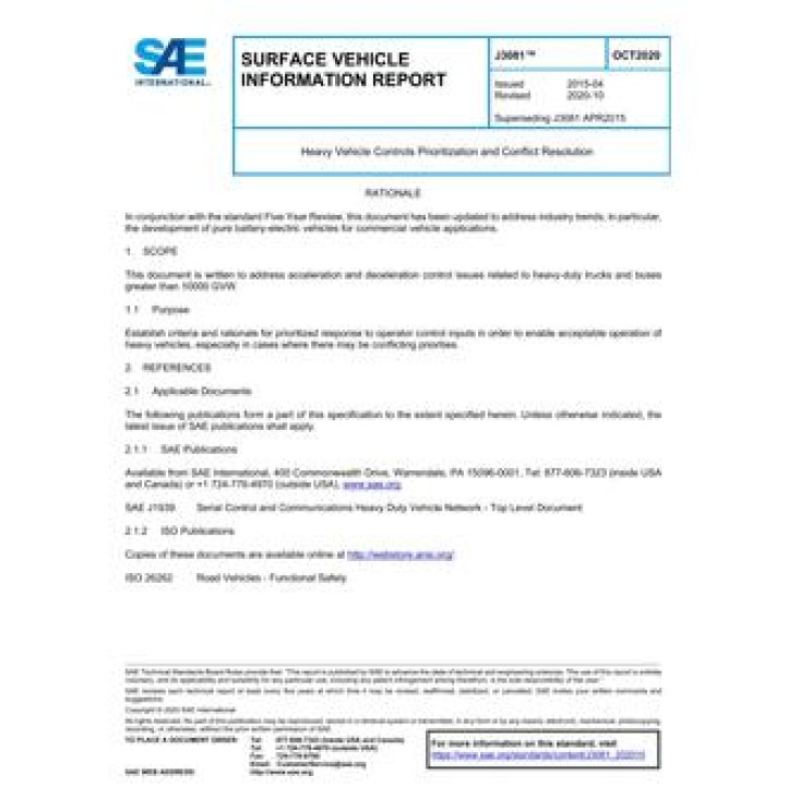 SAE J3081 PDF