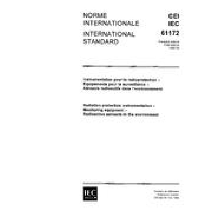 IEC 61172 Ed. 1.0 b PDF