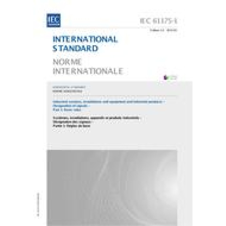 IEC 61175-1 Ed. 1.0 b PDF