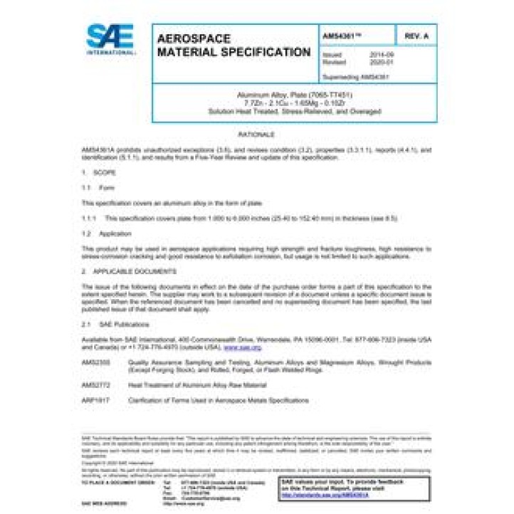 SAE AMS4361A PDF