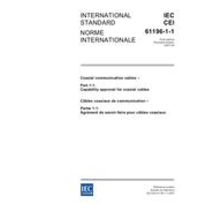 IEC 61196-1-1 Ed. 1.0 b PDF