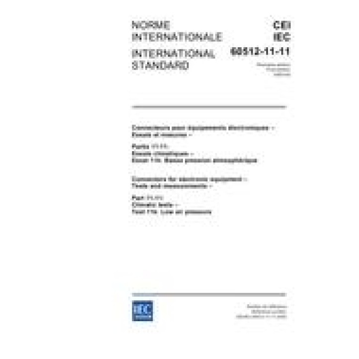 IEC 60512-11-11 Ed. 1.0 b PDF