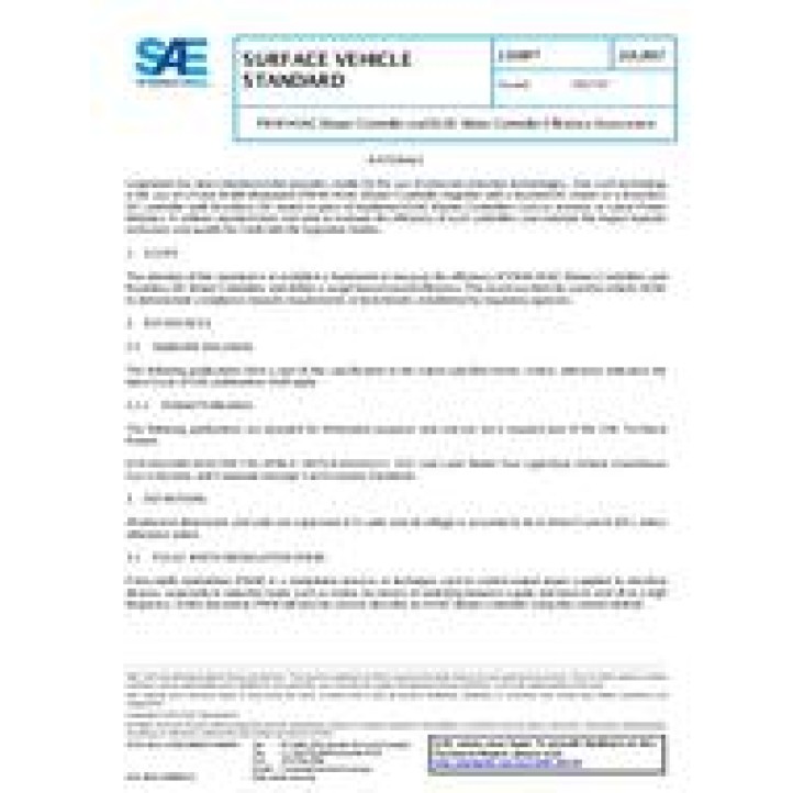 SAE J3109 PDF