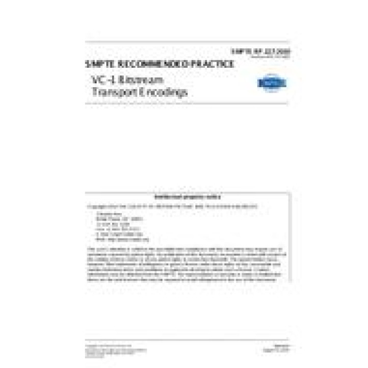 SMPTE RP 0227 PDF