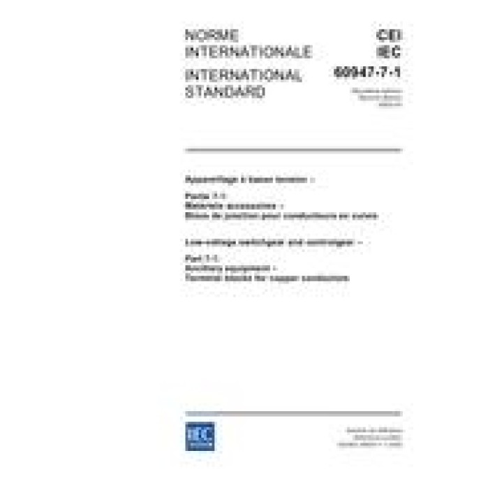 IEC 60947-7-1 Ed. 2.0 b PDF